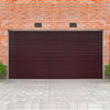 Gliderol Electric Insulated Roller Garage Door from 2911 to 3359mm Wide - Laminated Rosewood