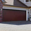 Gliderol Electric Insulated Roller Garage Door from 4291 to 4710mm Wide - Laminated Rosewood
