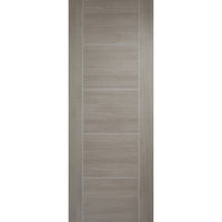 Laminate Vancouver Light Grey Door Pair - Prefinished