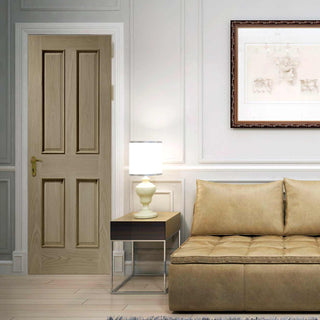 Image: Designer varnished interior door in five colour options