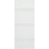 Single Glass Sliding Door - Lauder 8mm Obscure Glass - Clear Printed Design - Planeo 60 Pro Kit
