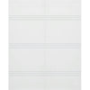 Double Glass Sliding Door - Lauder 8mm Obscure Glass - Clear Printed Design - Planeo 60 Pro Kit