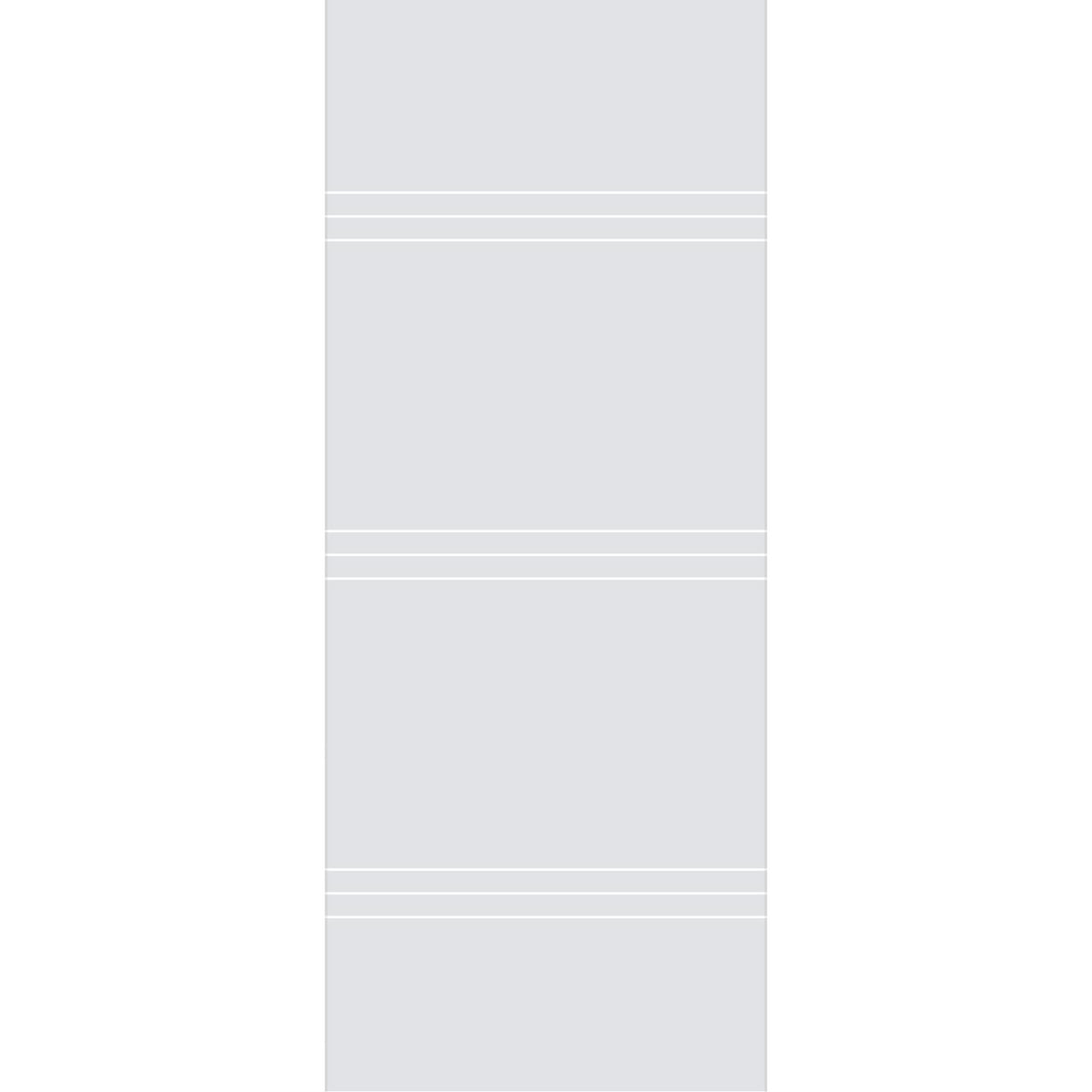 Lauder 8mm Clear Glass - Obscure Printed Design - Griffwerk R8 Style Sliding Glass Door Kit