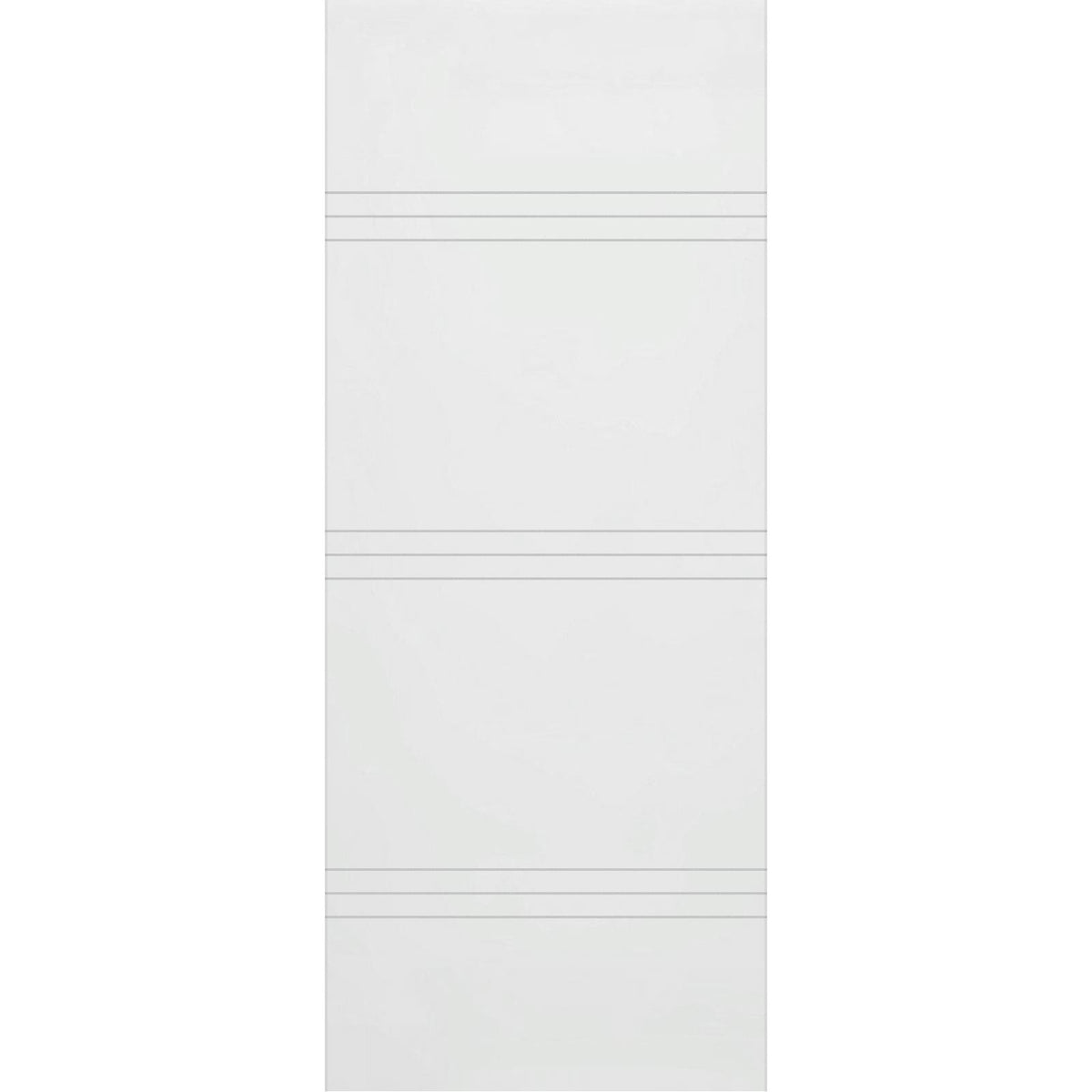Single Glass Sliding Door - Lauder 8mm Obscure Glass - Obscure Printed Design - Planeo 60 Pro Kit