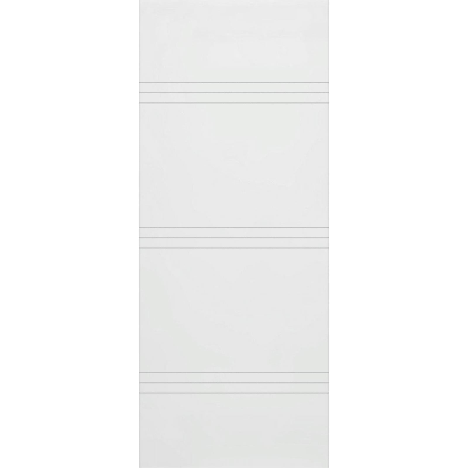 Single Glass Sliding Door - Lauder 8mm Obscure Glass - Obscure Printed Design - Planeo 60 Pro Kit