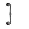Antique Black Ludlow LF5266 Offset Pull Handle on Rose - Size 242mm