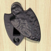 Antique Black Ludlow LF5533 Shield Covered Escutcheon - Size 58x31mm