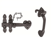 Antique Black Ludlow LF5535 Thumb Latch Set - Size 200mm
