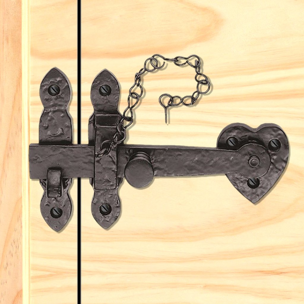 Antique Black Ludlow LF5535 Thumb Latch Set - Size 200mm