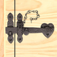 Antique Black Ludlow LF5535 Thumb Latch Set - Size 200mm