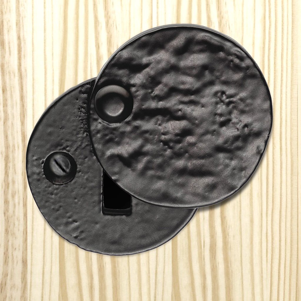 Antique Black Ludlow LF5546 Round Covered Escutcheon - Standard Profile - Size 40mm