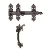 Antique Black Ludlow LF5548 Suffolk Latch Set - Size 200mm