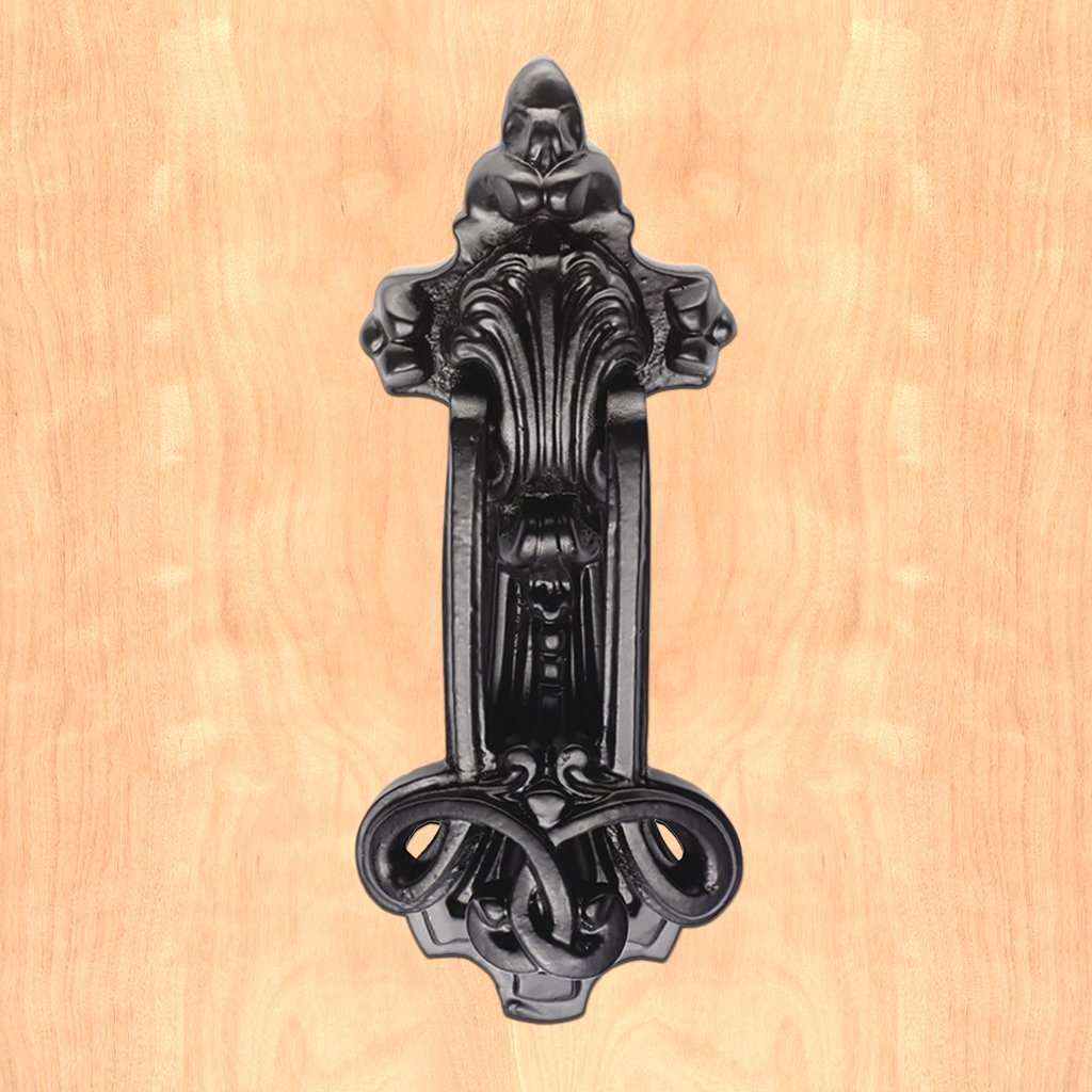 Antique Black Ludlow LF5591 Door Knocker - Size 210x79mm