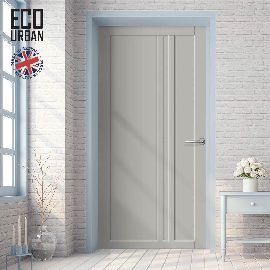 Melville 3 Panel Solid Wood Internal Door UK Made DD6409 - Eco-Urban®