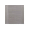 Bespoke Thruslide Light Grey Vancouver Door - 2 Sliding Doors and Frame Kit - Prefinished