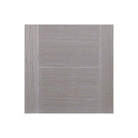 Bespoke Thruslide Light Grey Vancouver Door - 2 Sliding Doors and Frame Kit - Prefinished