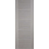 Minimalist Wardrobe Door & Frame Kit - Two Vancouver Light Grey Doors - Prefinished