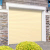 Gliderol Electric Insulated Roller Garage Door from 1900 to 1994mm Wide - Light Ivory