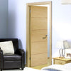 LPD Joinery Lille Oak Fire Door - 1/2 Hour Fire Rated - Prefinished