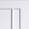 Lincoln 3 Panel Door - White Primed