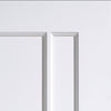 Lincoln 3 Panel Door - White Primed