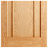 Fire Door, Lincoln 3 Panel Oak - 1/2 hour Fire Rated