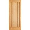 LPD Joinery Lincoln 3 Panel Oak Fire Door Pair - 30 Minute Fire Rated