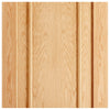 LPD Joinery Lincoln 3 Panel Oak Fire Door Pair - 30 Minute Fire Rated