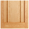 LPD Joinery Bespoke Lincoln 3P Oak Fire Door - 1/2 Hour Fire Rated