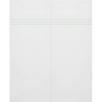 Double Glass Sliding Door - Linton 8mm Obscure Glass - Clear Printed Design - Planeo 60 Pro Kit