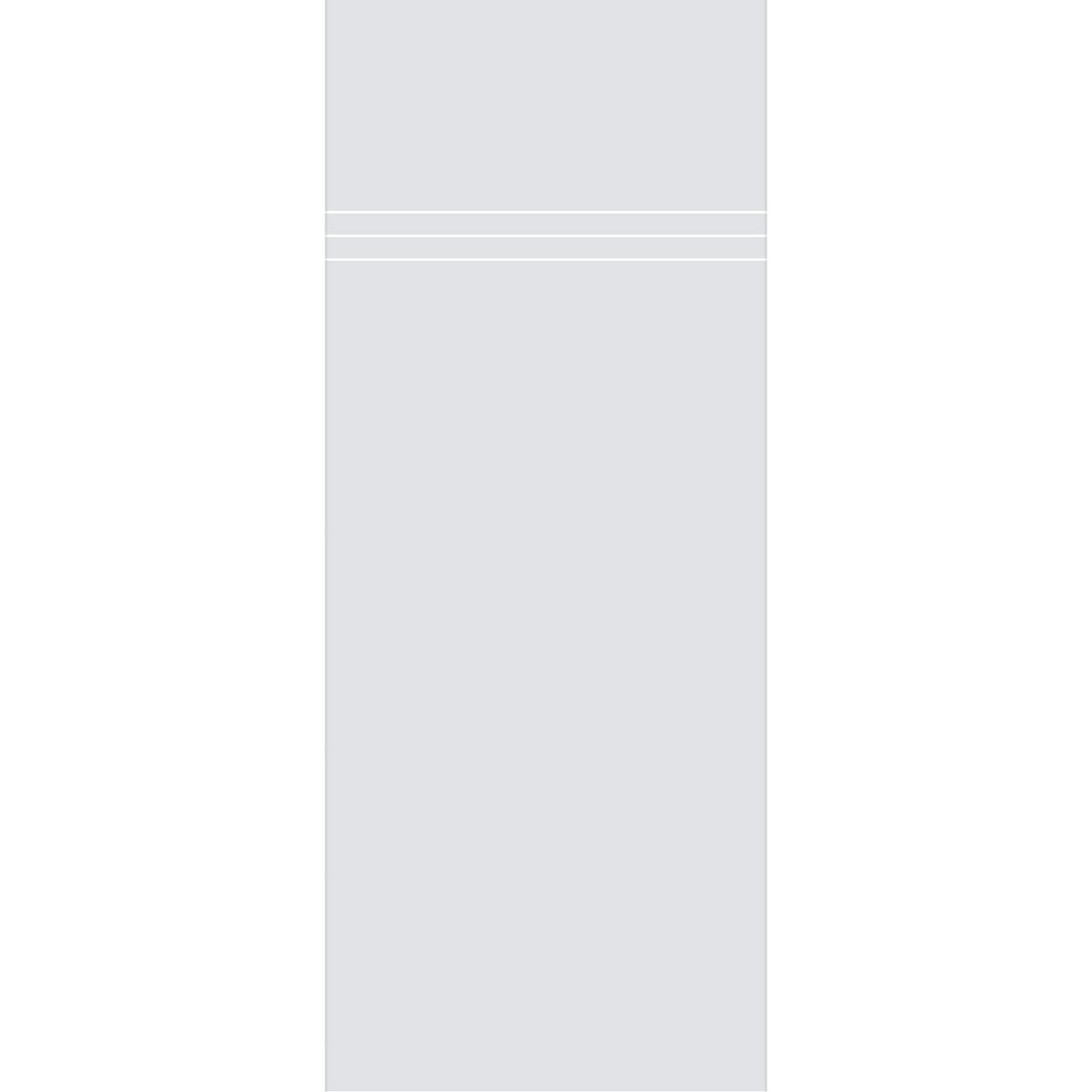 Single Glass Sliding Door - Linton 8mm Clear Glass - Obscure Printed Design - Planeo 60 Pro Kit