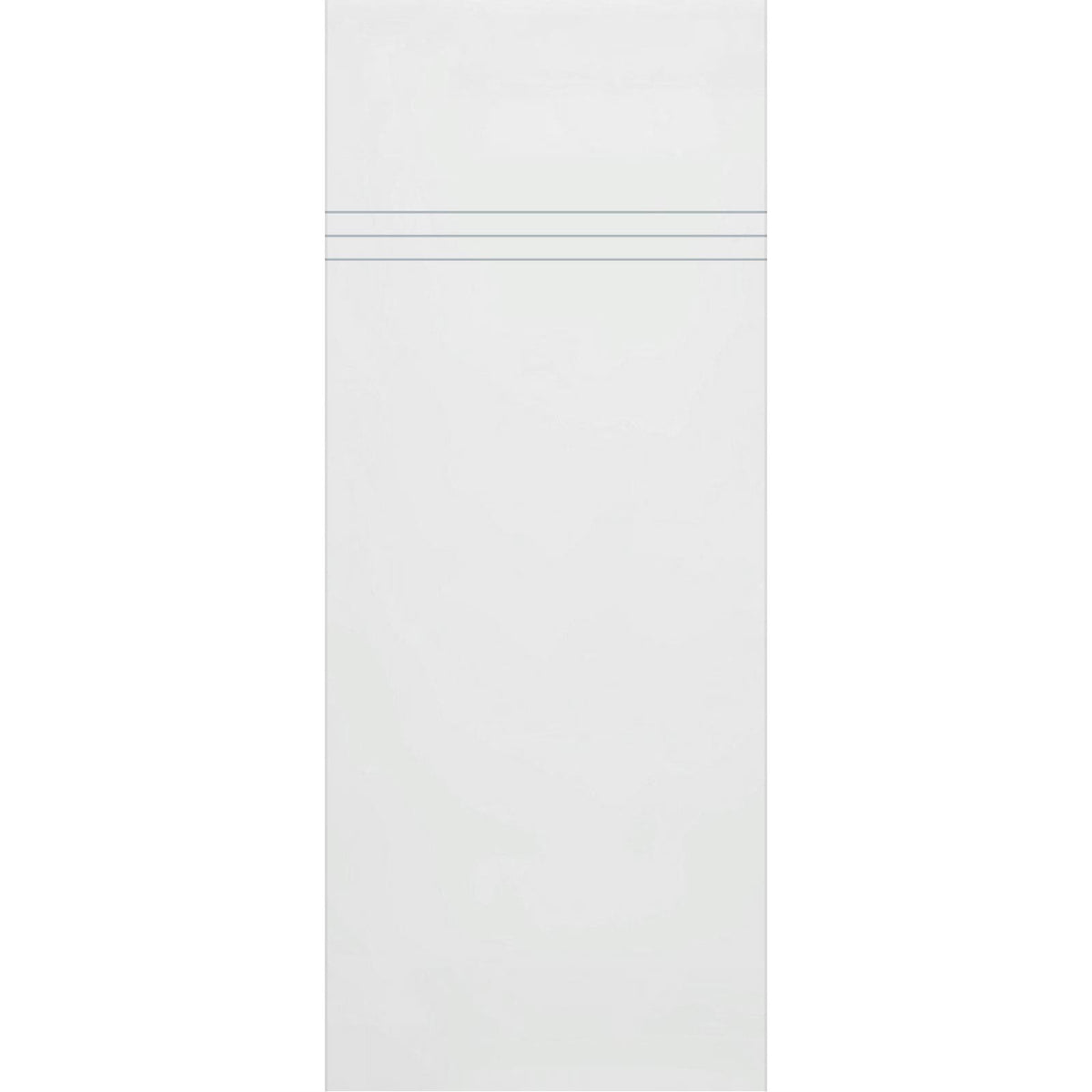 Linton 8mm Obscure Glass - Clear Printed Design - Griffwerk R8 Style Sliding Glass Door Kit
