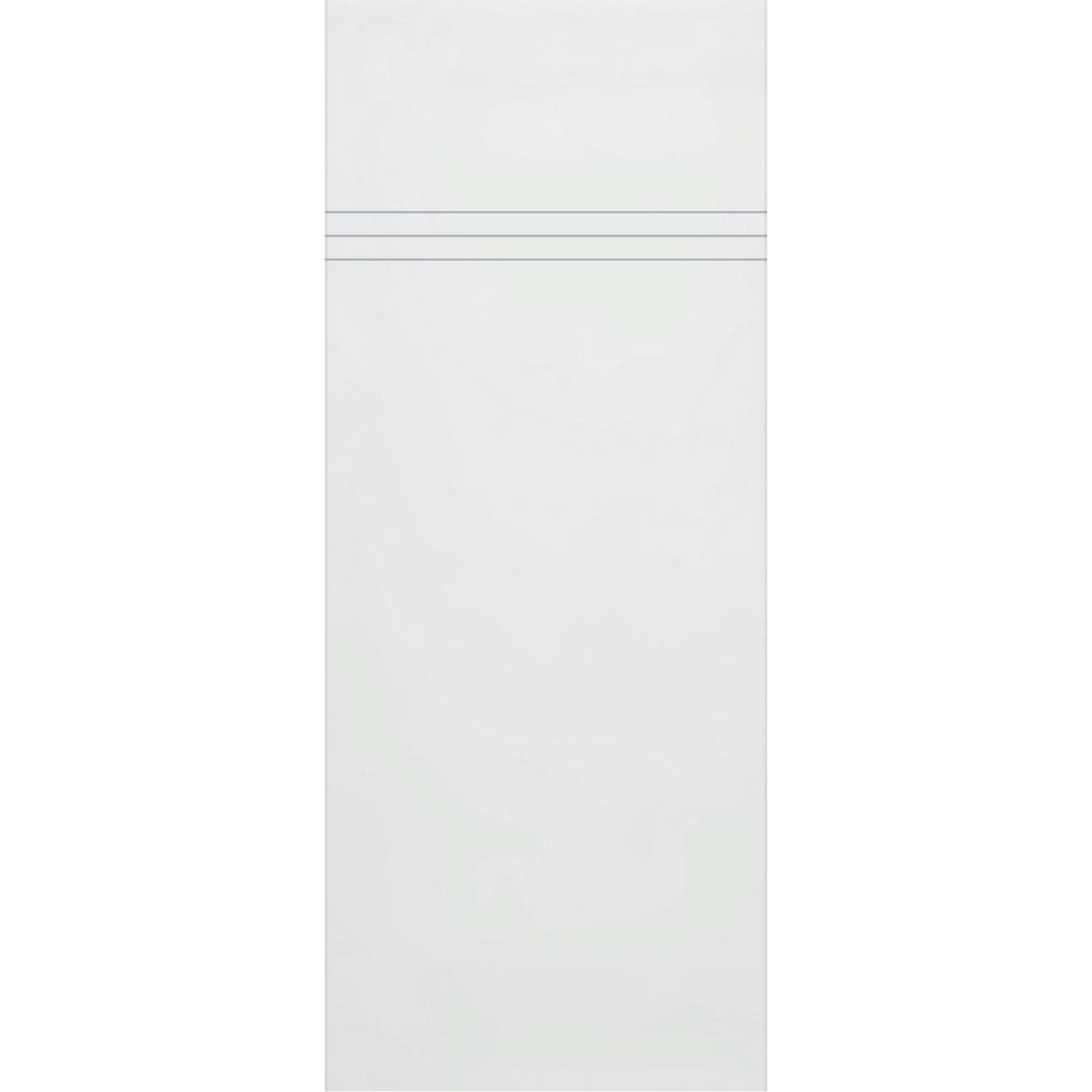 Linton 8mm Obscure Glass - Clear Printed Design - Griffwerk R8 Style Sliding Glass Door Kit