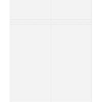 Double Glass Sliding Door - Linton 8mm Obscure Glass - Obscure Printed Design - Planeo 60 Pro Kit