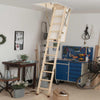 Dolle Wooden Loft Ladder - SW40-5 - Insulated Door, Min - Max Ceiling Height 2810mm - 2830mm