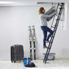 Dolle Steel Loft Ladder - ClickFix 76 Thermo Comfort Steel - Insulated Door, Max Ceiling Height 2640mm