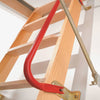 Dolle Loft Red Handrail - For Clickfix 3-Section Ladder