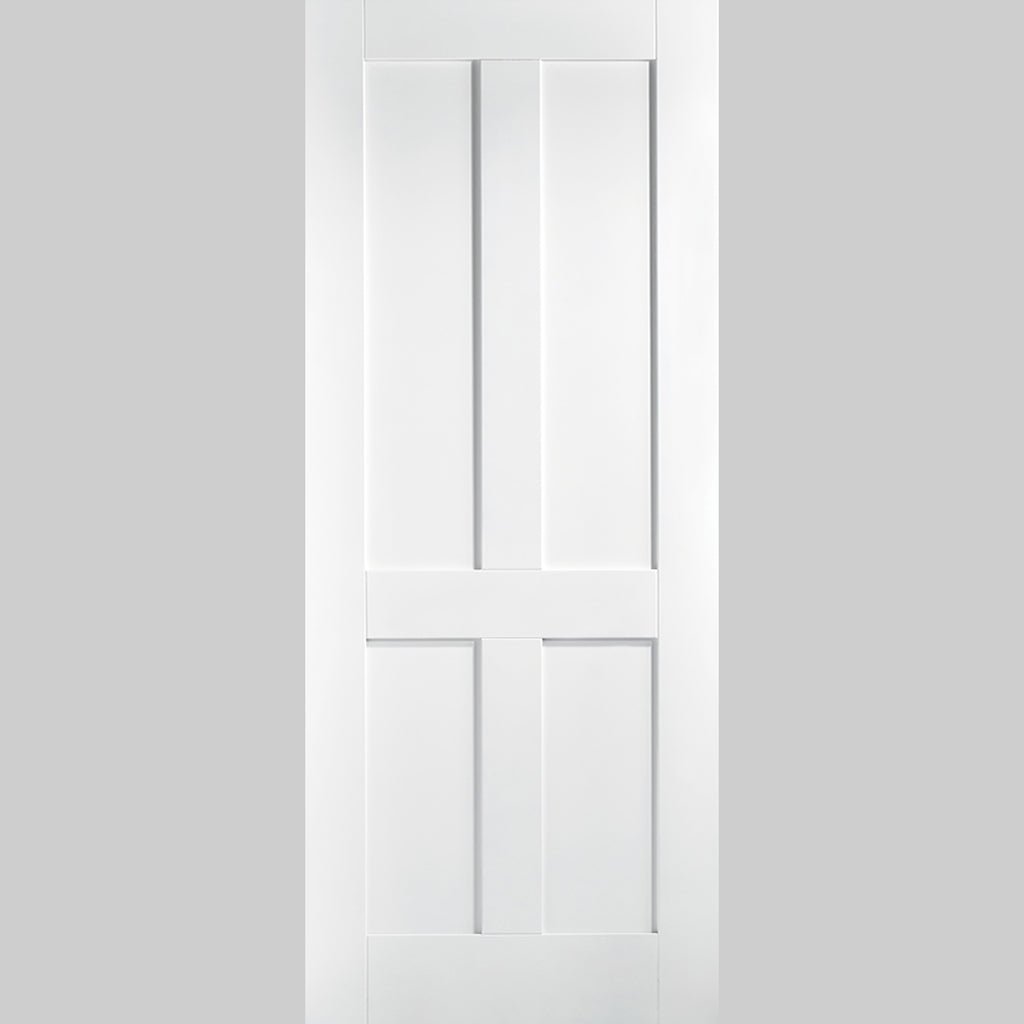london 4p door white primed