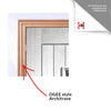 Directdoors interior door and frame kit architraves