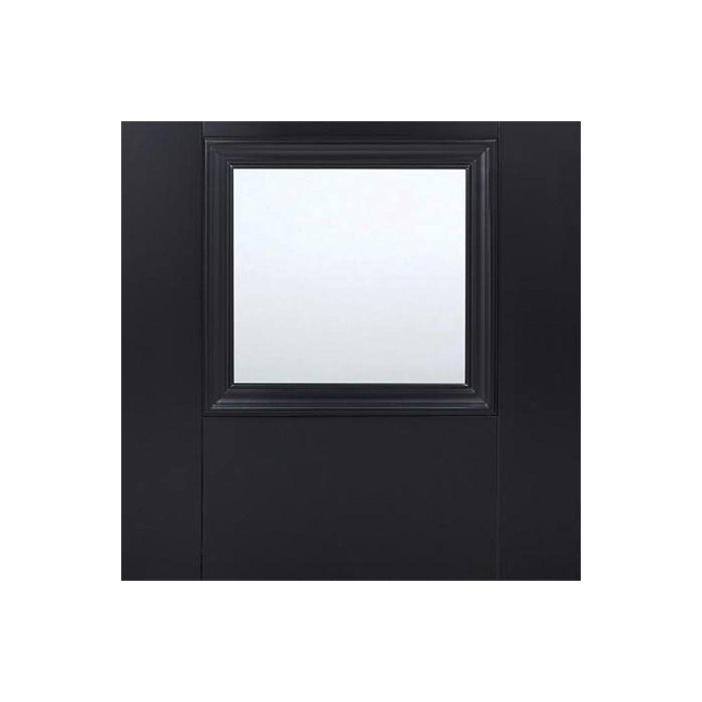 Black colour interior door from LPD Joinery