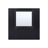 Amsterdam Black Primed Door Pair - Clear Glass