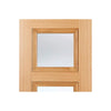 amsterdam 3l glazed oak door prefinished
