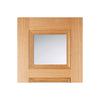 Amsterdam 3L Glazed Oak Single Evokit Pocket Door Detail - Prefinished