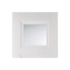 amsterdam 3p white primed door clear safety glass