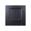 LPD Joinery Amsterdam 3 Panel Black Primed Fire Door Pair - 1/2 Hour Fire Rated