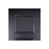 LPD Joinery Amsterdam 3 Panel Black Primed Fire Door Pair - 1/2 Hour Fire Rated