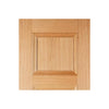 LPD Joinery Amsterdam 3 Panel Oak Fire Door Pair - 1/2 Hour Fire Rated - Prefinished