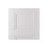 Amsterdam 3 Panel Door Pair - White Primed