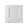 Amsterdam 3 Panel Single Evokit Pocket Door Detail - White Primed