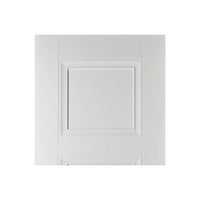 Amsterdam 3 Panel Door Pair - White Primed